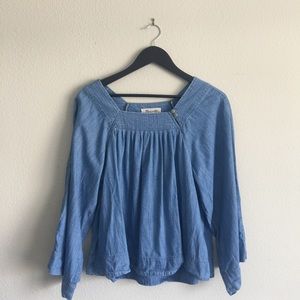 Madewell Denim Top - Small